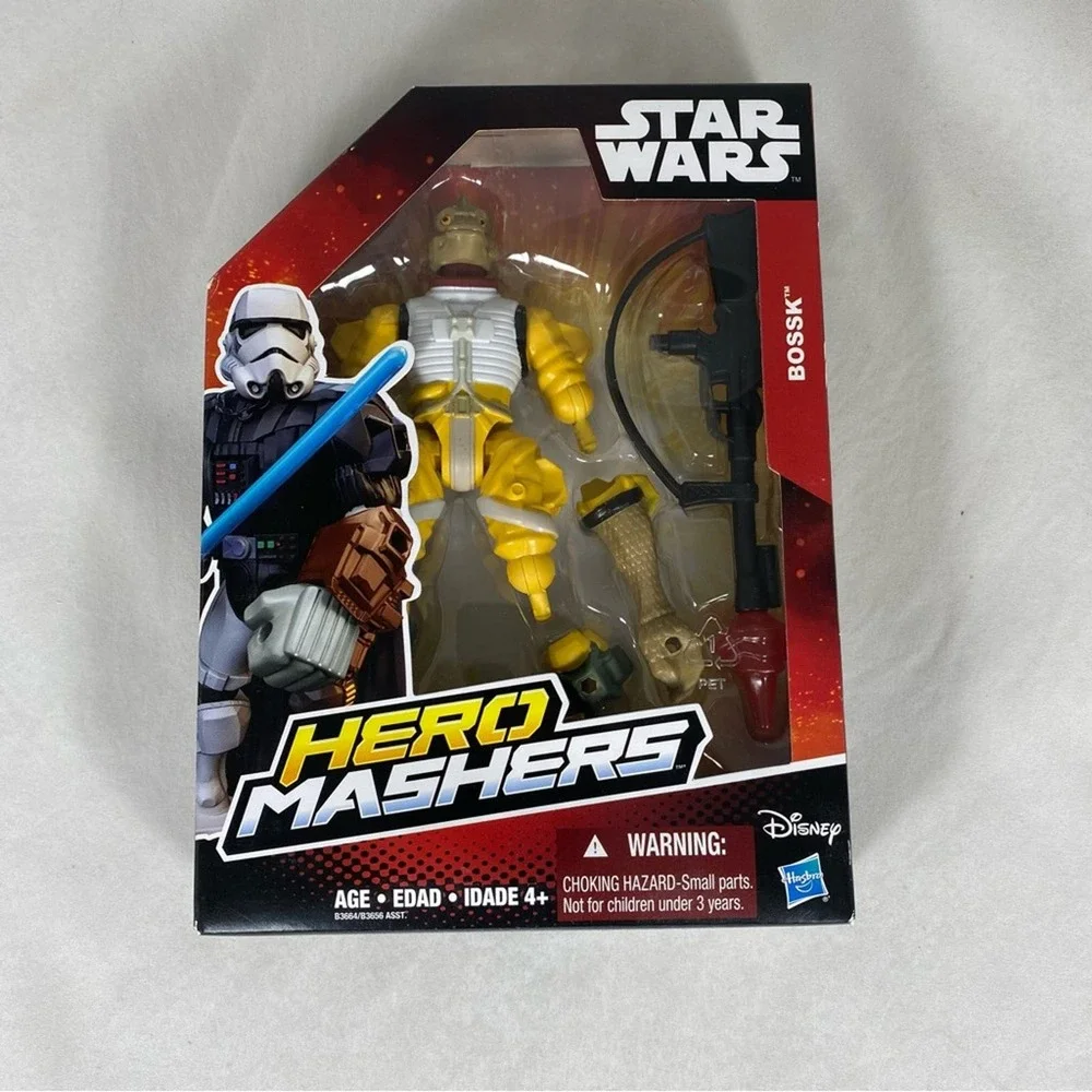 RARE - Star Wars Complete Set of Hero Mashers Action Figures Wave 3